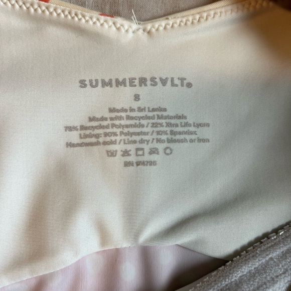 Summersalt One Piece “The Ruffle” Size 8 EUC - Picture 4 of 7